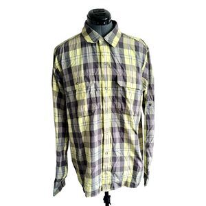 Patagonia Snap Up Long‎ Sleeve Shirt Size M